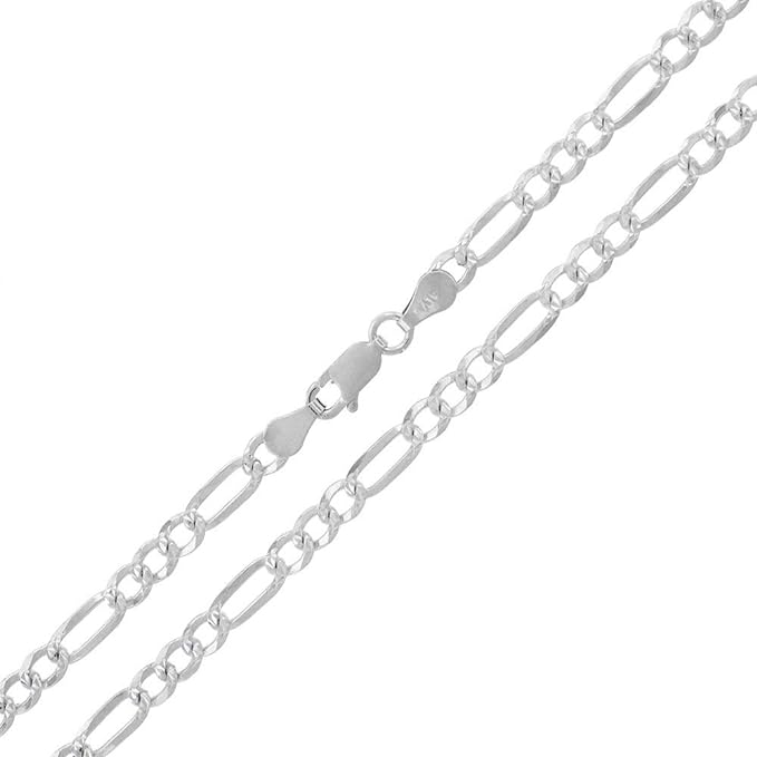 5MM Figaro Chain Diamond cut