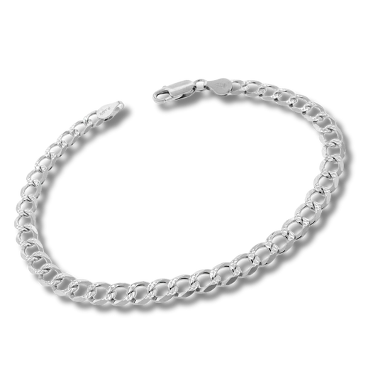 5MM Diamond Cut Bracelet