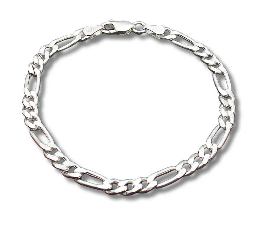 5MM Figaro Bracelet